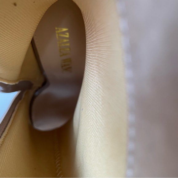 BNIB - AZALEA WANG Peep Toe Boots - Size US 8.5 - Picture 10 of 14